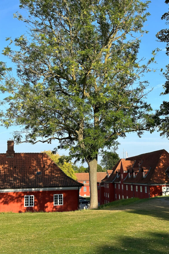 Areál s kasárňami Kastellet v Kodani